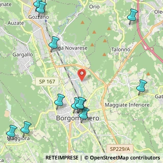 Mappa Via Eugenio Montale, 28021 Borgomanero NO, Italia (3.00083)