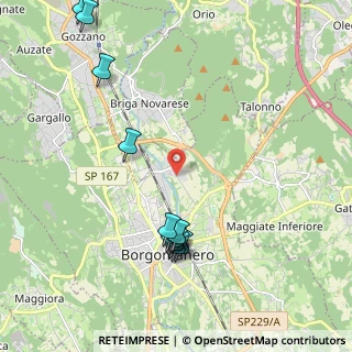 Mappa Via Eugenio Montale, 28021 Borgomanero NO, Italia (2.3575)