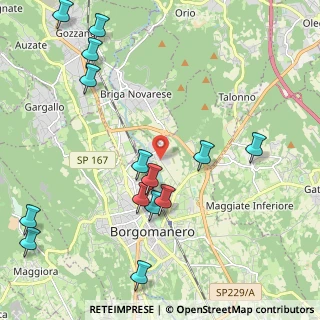 Mappa Via Eugenio Montale, 28021 Borgomanero NO, Italia (2.57286)