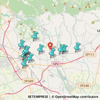 Mappa Via Togarelli, 36030 Sarcedo VI, Italia (3.74077)