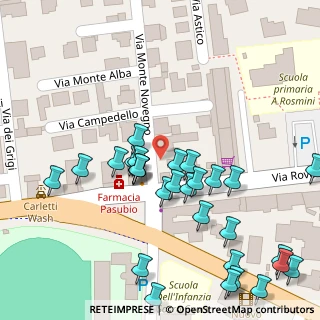 Mappa Via Rovereto, 36015 Schio VI, Italia (0.05517)