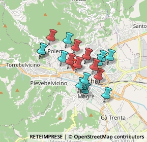 Mappa Via Rovereto, 36015 Schio VI, Italia (1.2225)