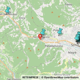Mappa Via dell'Artigianato, 36036 Torrebelvicino VI, Italia (3.56462)