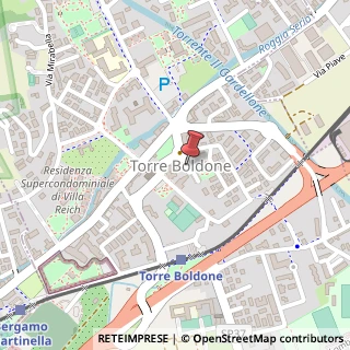 Mappa Via Torquato Tasso, 12, 24020 Torre Boldone, Bergamo (Lombardia)