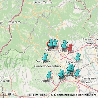 Mappa Via R.Rompato, 36015 Schio VI, Italia (14.715)