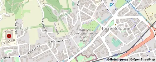 Mappa Torre Boldone