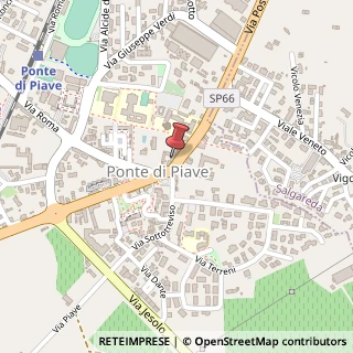 Mappa Via Postumia, 7, 31047 Ponte di Piave, Treviso (Veneto)