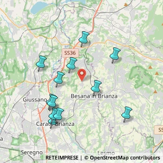 Mappa Via Antonio Gramsci, 20838 Renate MB, Italia (4.16917)