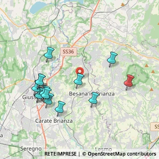 Mappa Via Antonio Gramsci, 20838 Renate MB, Italia (4.33357)