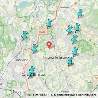 Mappa Via Antonio Gramsci, 20838 Renate MB, Italia (4.805)