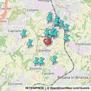 Mappa Via Antonio Gramsci, 20838 Renate MB, Italia (0.7665)
