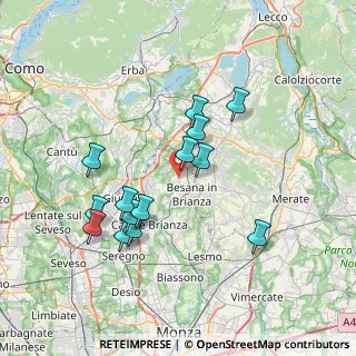 Mappa Via Antonio Gramsci, 20838 Renate MB, Italia (6.78143)