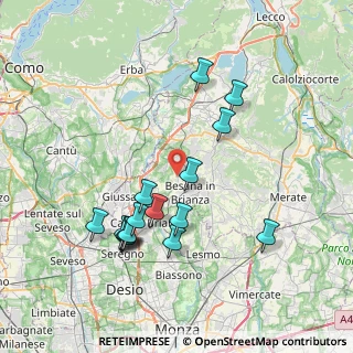 Mappa Via Antonio Gramsci, 20838 Renate MB, Italia (7.63313)