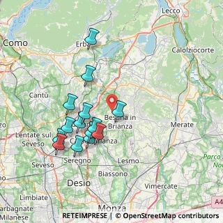 Mappa Via Antonio Gramsci, 20838 Renate MB, Italia (7.03071)
