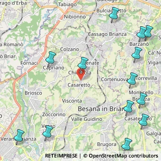 Mappa Via Antonio Gramsci, 20838 Renate MB, Italia (3.29462)