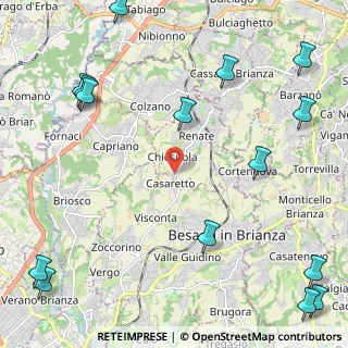 Mappa Via Antonio Gramsci, 20838 Renate MB, Italia (3.33067)