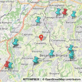 Mappa Via Antonio Gramsci, 20838 Renate MB, Italia (3.19929)
