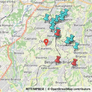 Mappa Via Antonio Gramsci, 20838 Renate MB, Italia (2.10176)