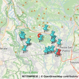 Mappa Via Fontanella, 24039 Sotto il Monte Giovanni XXIII BG, Italia (3.48235)
