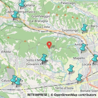 Mappa Via Fontanella, 24039 Sotto il Monte Giovanni XXIII BG, Italia (3.35)