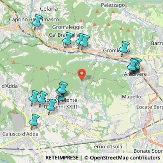 Mappa Via Fontanella, 24039 Sotto il Monte Giovanni XXIII BG, Italia (2.38063)