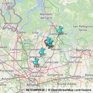 Mappa Via Enrico Fermi, 23897 Viganò LC, Italia (26.91)