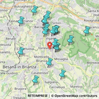 Mappa Via Enrico Fermi, 23897 Viganò LC, Italia (1.8965)