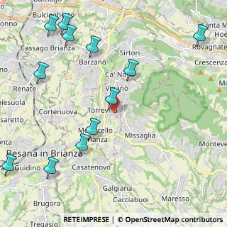 Mappa Via Enrico Fermi, 23897 Viganò LC, Italia (2.73917)