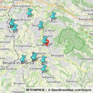 Mappa Via Enrico Fermi, 23897 Viganò LC, Italia (2.42833)