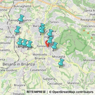 Mappa Via Enrico Fermi, 23897 Viganò LC, Italia (1.76182)