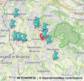 Mappa Via E. Fermi, 23897 Viganò LC, Italia (1.76182)