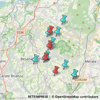 Mappa Via Enrico Fermi, 23897 Viganò LC, Italia (3.19357)