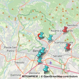 Mappa Via Crocefisso, 24123 Bergamo BG, Italia (4.64333)
