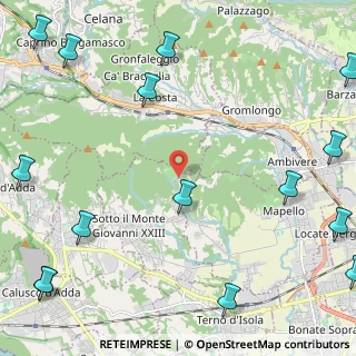 Mappa Giovanni XXlll, 24039 Sotto il Monte Giovanni XXIII BG, Italia (3.524)