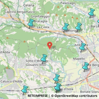 Mappa Giovanni XXlll, 24039 Sotto il Monte Giovanni XXIII BG, Italia (3.2625)