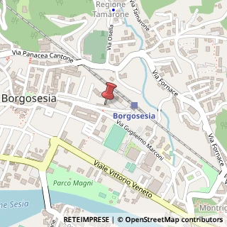 Mappa Viale Duca D'Aosta, 97, 13011 Borgosesia, Vercelli (Piemonte)