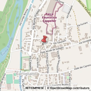 Mappa Via del Carmine, 26, 36050 Cartigliano, Vicenza (Veneto)