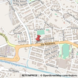 Mappa Via Rovereto, 184, 36015 Schio, Vicenza (Veneto)