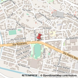 Mappa Via Rovereto, 140, 36015 Schio, Vicenza (Veneto)