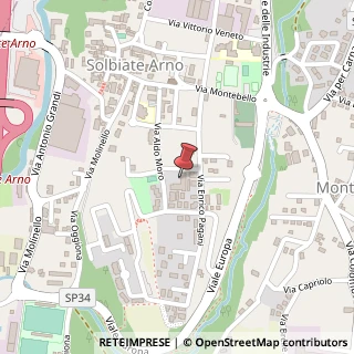 Mappa Via Aldo Moro, 27, 21048 Solbiate Arno, Varese (Lombardia)