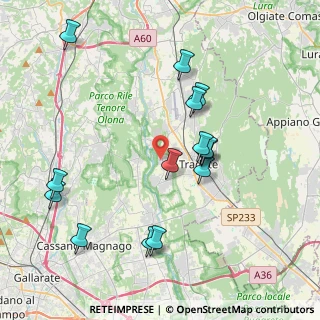 Mappa Via B. Franklin, 21050 Lonate Ceppino VA, Italia (4.13)