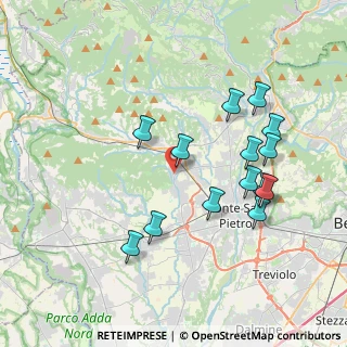 Mappa Via Vincenzo Bellini, 24030 Ambivere BG, Italia (3.78143)