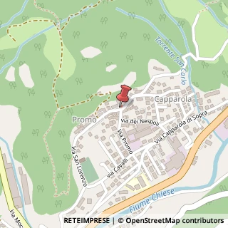 Mappa Via Promo, 58, 25078 Vestone, Brescia (Lombardia)