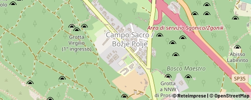 Mappa Sgonico