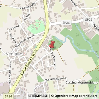 Mappa Via Moncucco, 17, 22070 Guanzate, Como (Lombardia)
