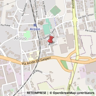 Mappa Via a. grandi 4, 22060 Arosio, Como (Lombardia)