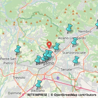 Mappa Via Adeodato Bossi, 24123 Bergamo BG, Italia (4.1525)