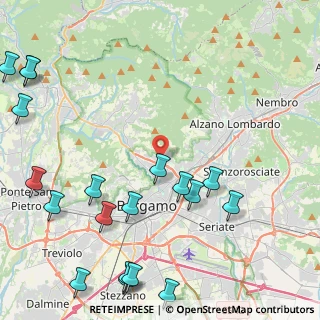 Mappa Via Adeodato Bossi, 24123 Bergamo BG, Italia (6.188)