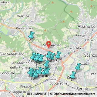 Mappa Via Adeodato Bossi, 24123 Bergamo BG, Italia (2.25421)