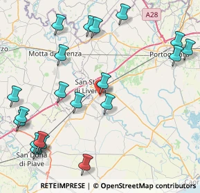 Mappa Via Enrico Berlinguer, 30029 San Stino di Livenza VE, Italia (10.565)